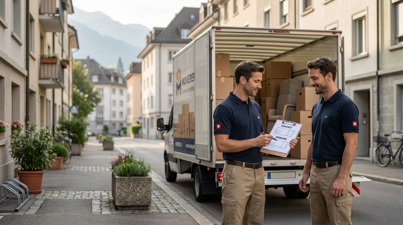 Devis “forfait” vs “horaire” : lequel est le plus avantageux pour votre déménagement en Suisse ?