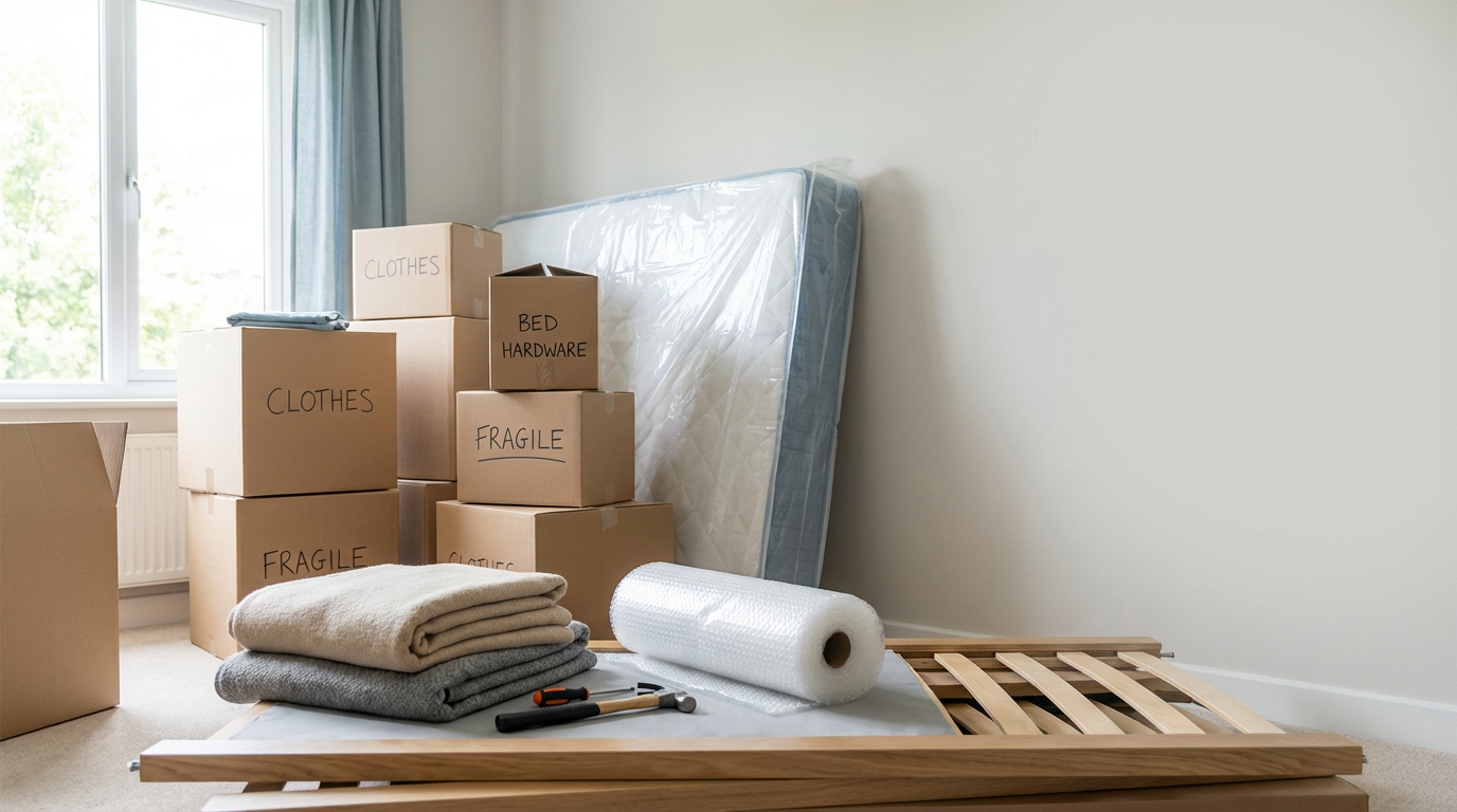 Déménagement : check-list spéciale chambre (vêtements, lit, objets fragiles) — méthode terrain pièce par pièce