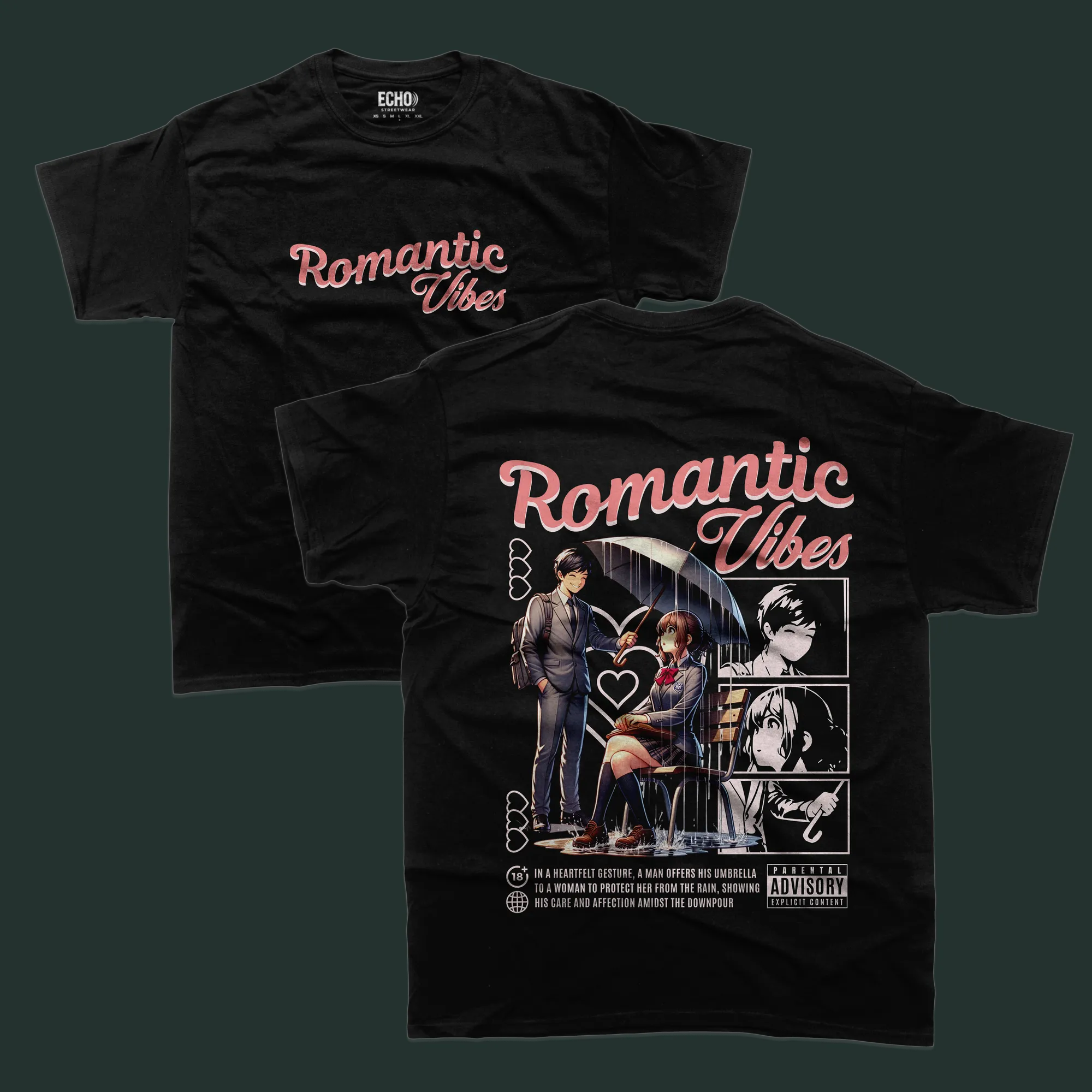 65 Romantic Vibes Majica