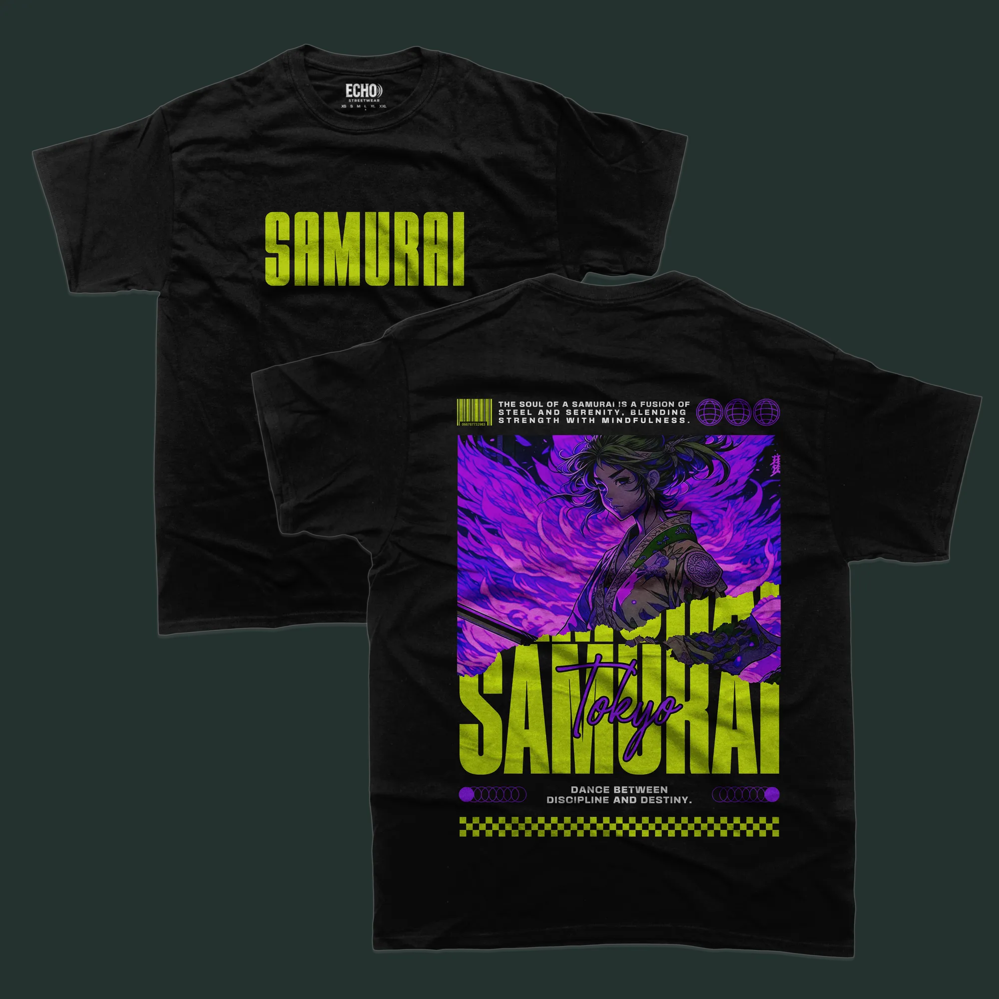 82 Tokyo Samurai Girl Majica