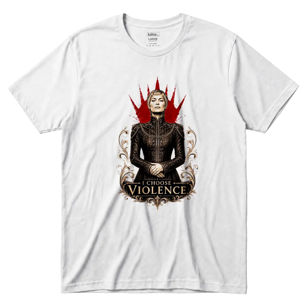 Cersei Lannister - I Choose Violence - Majica front