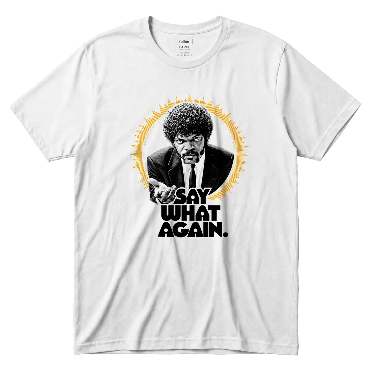 Jules Winnfield - Say What Again - Majica front