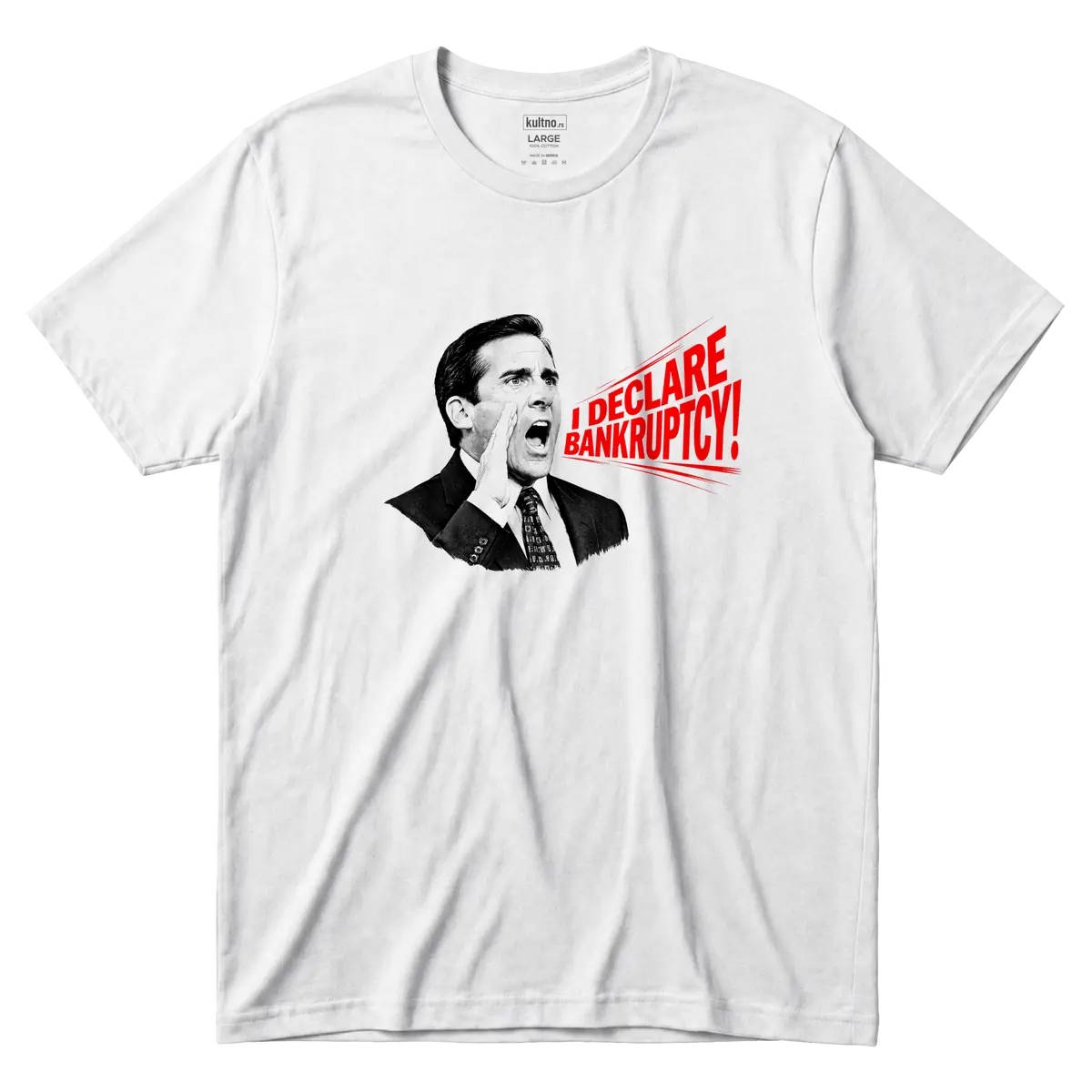 Michael Scott - I Declare Bankruptcy - Majica front