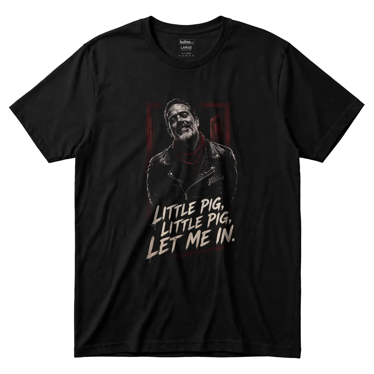 Negan - Little Pig, Little Pig, Let Me In - Majica front