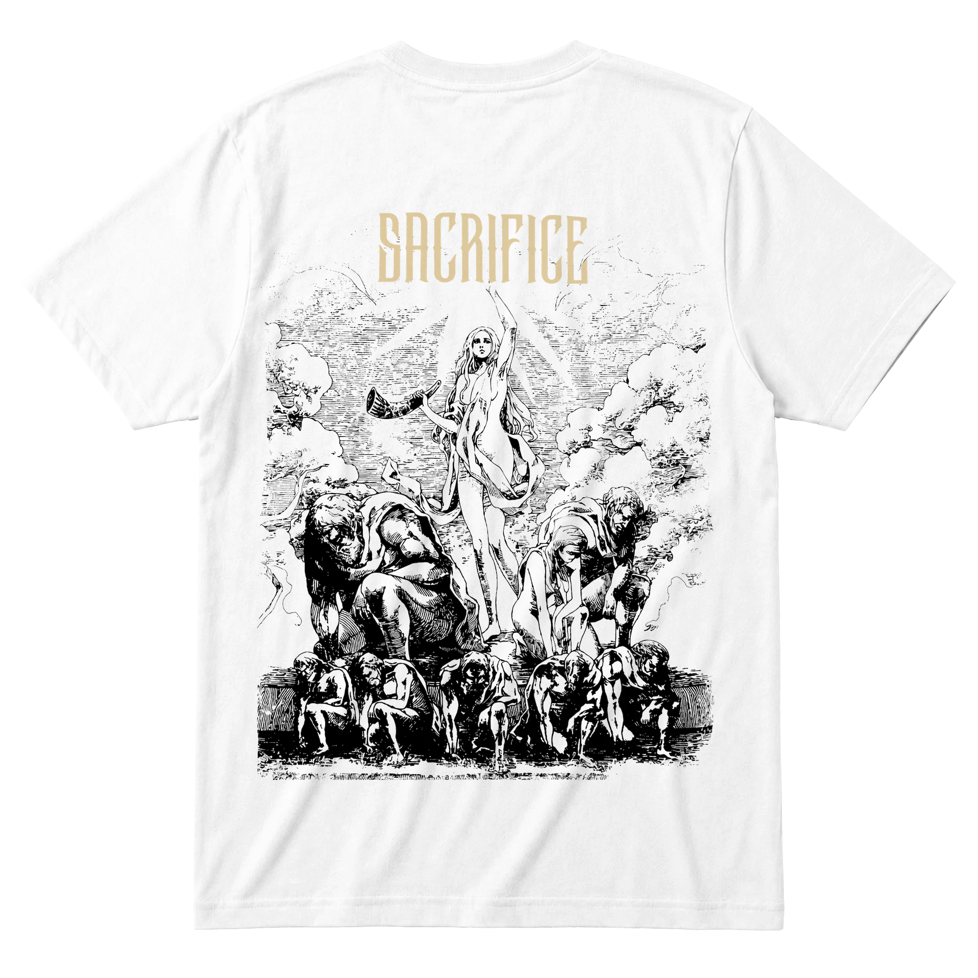 Sacrifice of Freedom - Attack on Titan Majica back