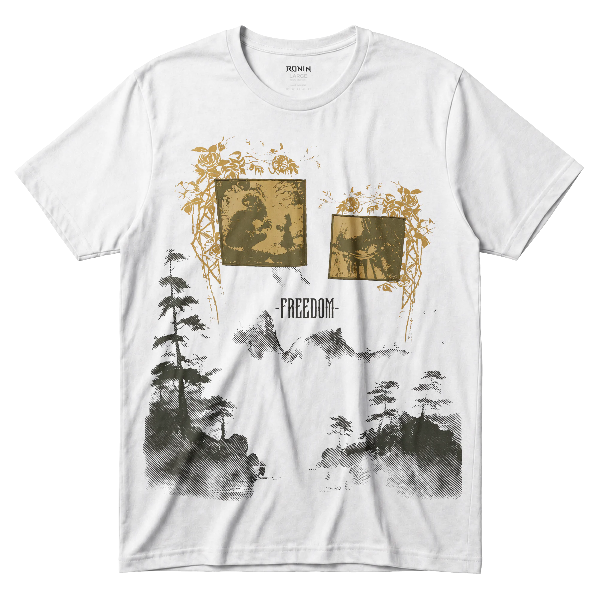 Sacrifice of Freedom - Attack on Titan Majica front