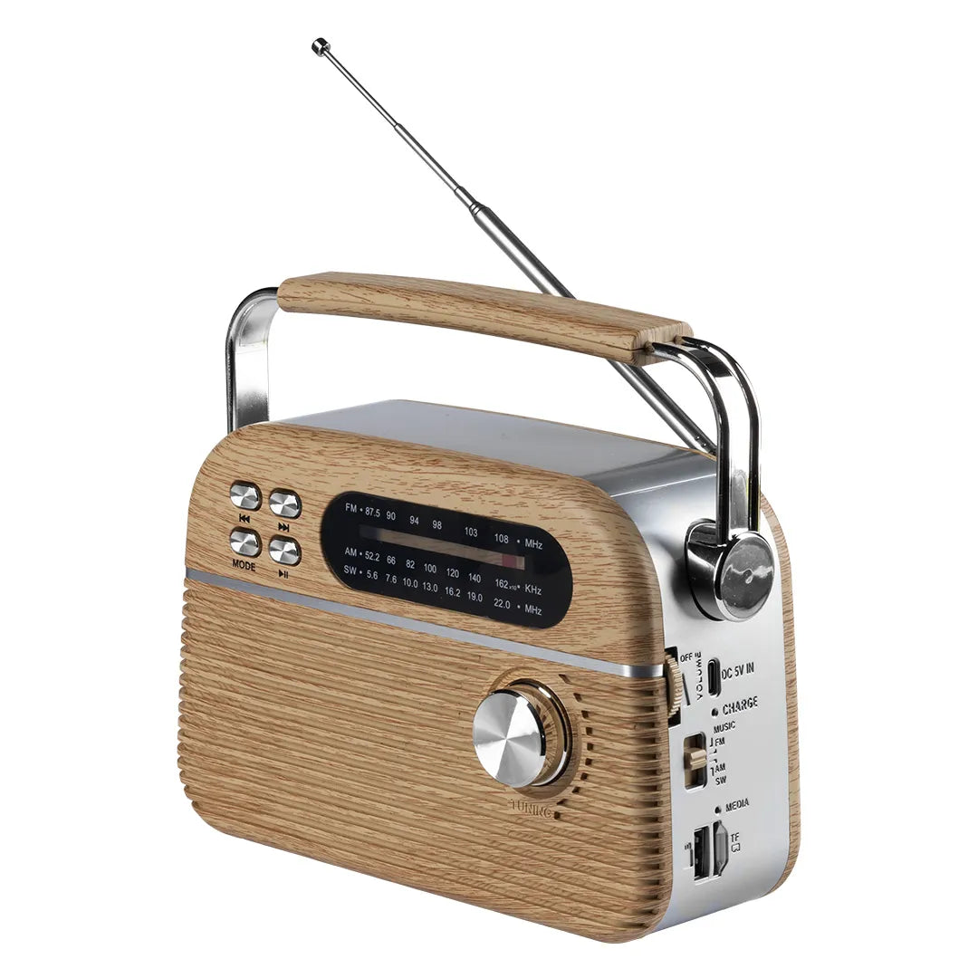 Retro Tune - Radio i bežični zvučnik, 3W