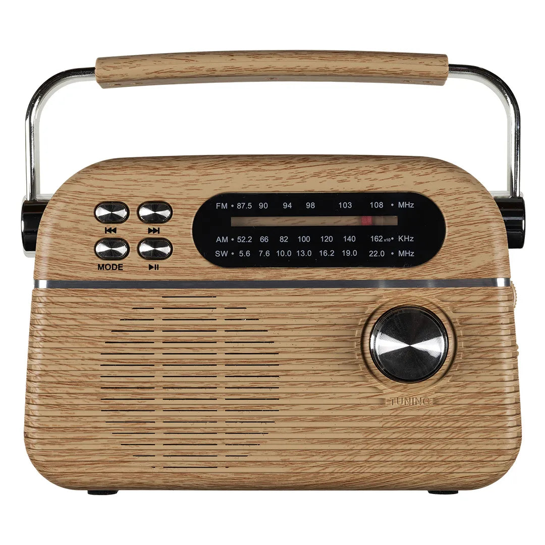 Retro Tune - Radio i bežični zvučnik, 3W