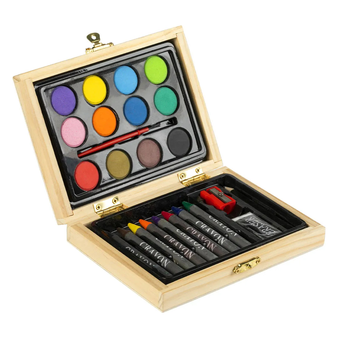 Bony - Set za bojenje u drvenoj kutiji