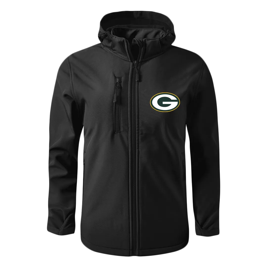 Green By Packers Softshell Jakna